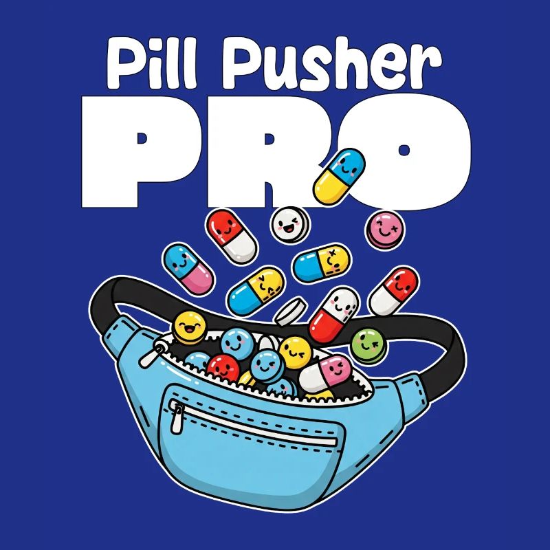 PILL PUSHER PRO - KRANKENSCHWESTER GESCHENK
