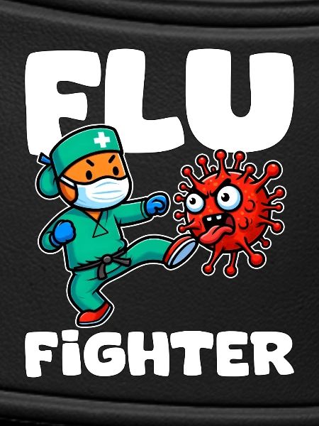 FLU FIGHTER - NURSE GIFT