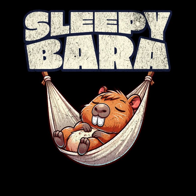 Capybara Sleepy Bara