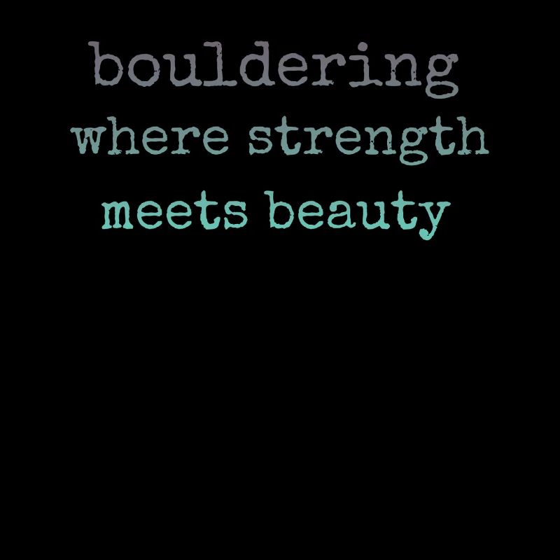 La force de l’escalade de bloc rencontre la beauté de l’escalade de bloc