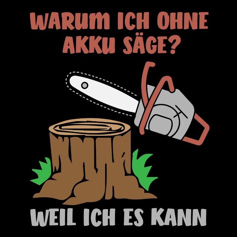 Waldarbeiter Holzfäller Geschenk Bäume fällen