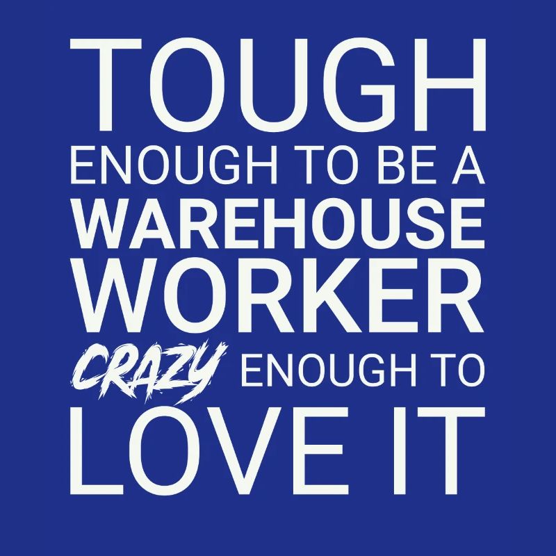 Warehouse Worker Crazy