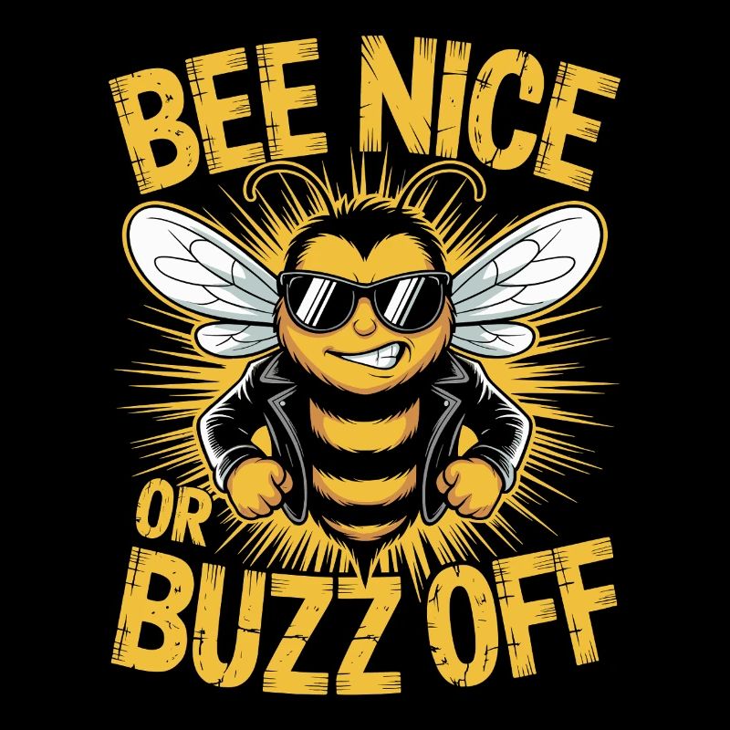 Bienen Imker Bee Nice Or Buzz Off Bienenzüchter