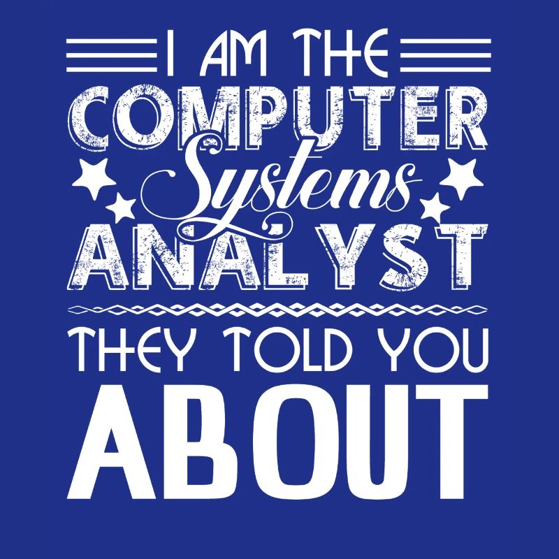I Am The Computer Systems Analyst