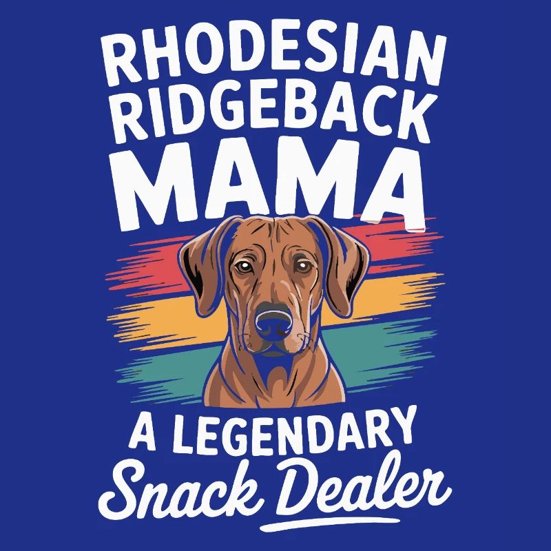 Rhodesian Ridgeback Mama, marchand de collations légendaire