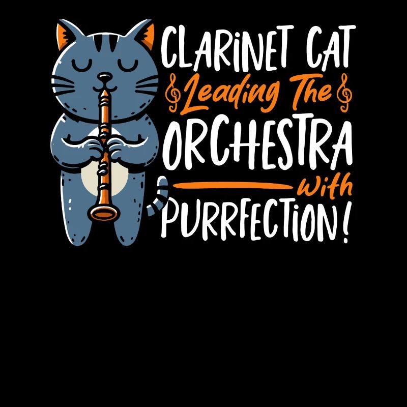 Clarinette Musique Orchestre Clarinette Chat
