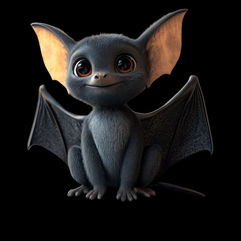 Bat Flying Fox Vampire Bat Cute Fledemice
