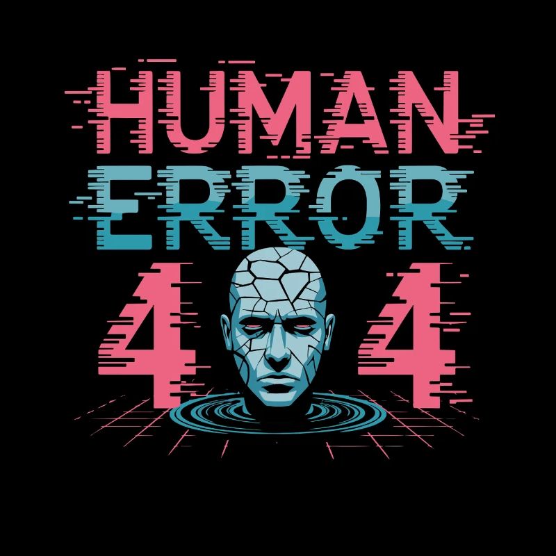 Human Error 404 Futuristic Look