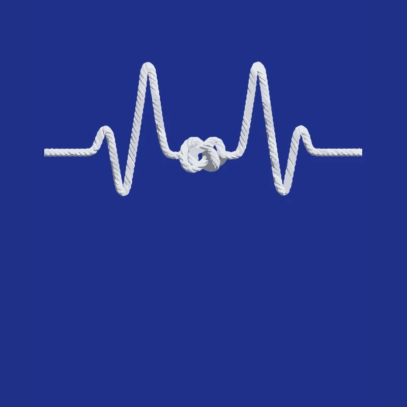 Heartbeat Knot Pattern Maritime