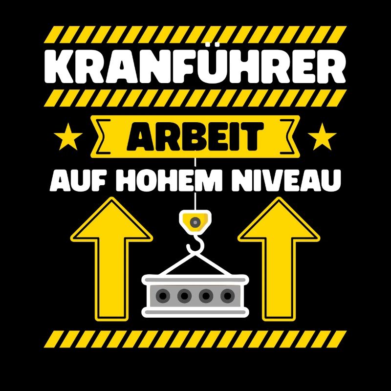 Kranfahrer Arbeit Auf Hohem Niveau Kranführer Kran