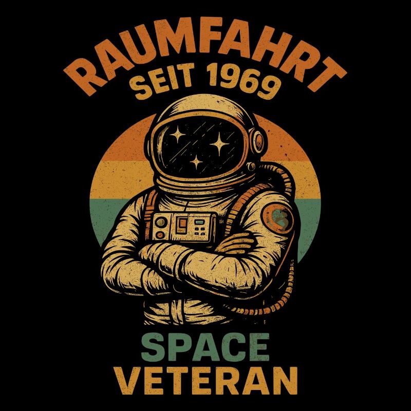 Raumfahrt Seit 1969 Space Veteran