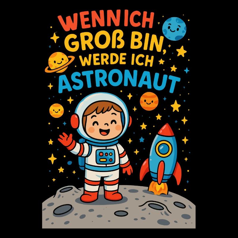 Wenn Ich Groß Bin, Werde Ich Astronaut