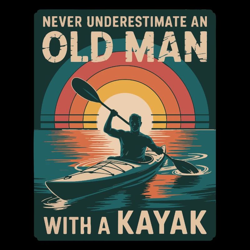 Never Underestimate an Old Man with a Kayak