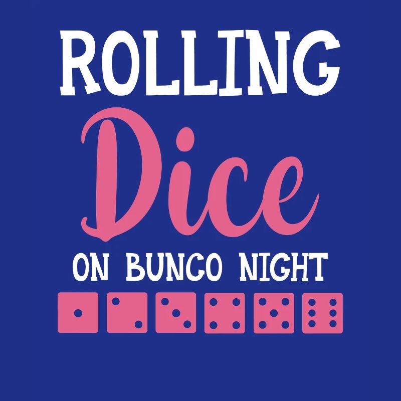 Cadeau Bunco Bunco Player Dice Game Evening