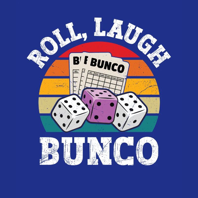 Retro Bunco Gift Bunco Shirt Dice