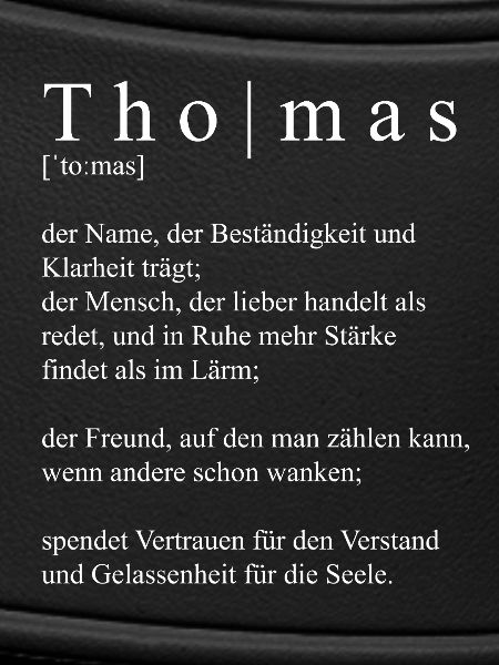 Thomas Definition Typografie 