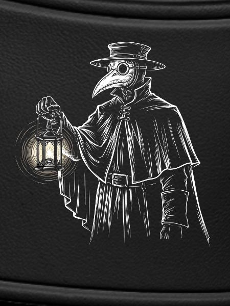 Mystical quack with lantern