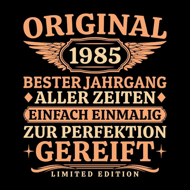 Millésime original 1985 - Millésime 40e anniversaire
