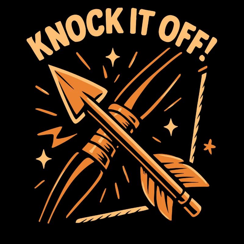 Bogenschießen Bogen Bogenschütze Knock It Off