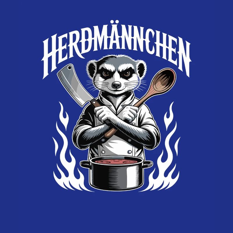 Herdmannchen Kochen Lustiger Koch Herdmannchen