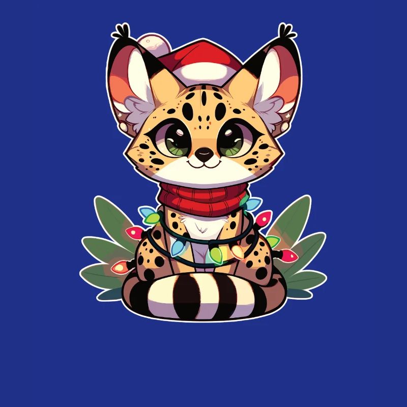 Fées de Noël Chat de Serval