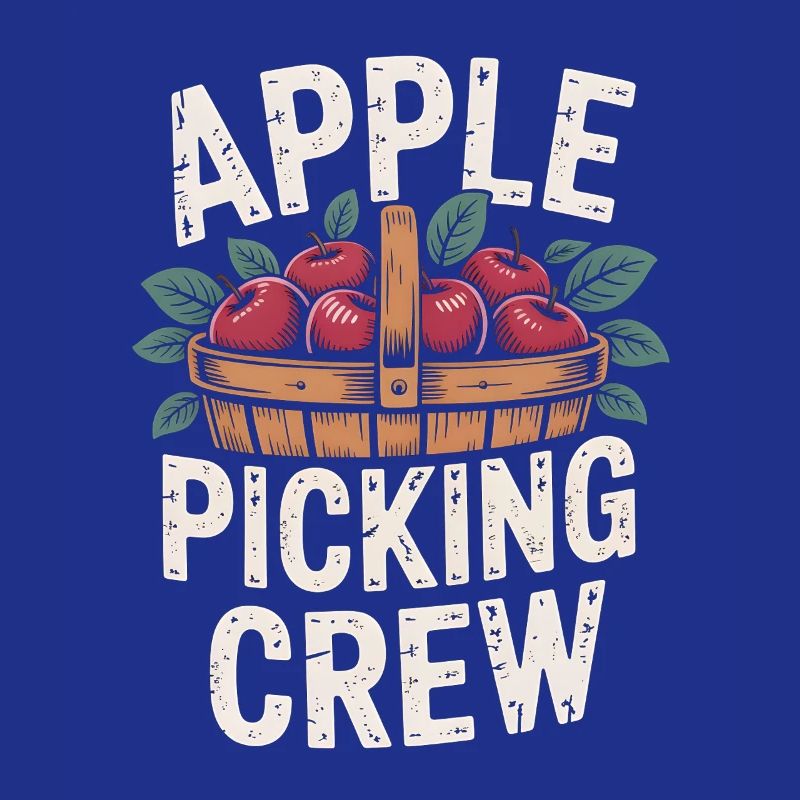 Apple Picking Crew Fall Autumn Apple Picking