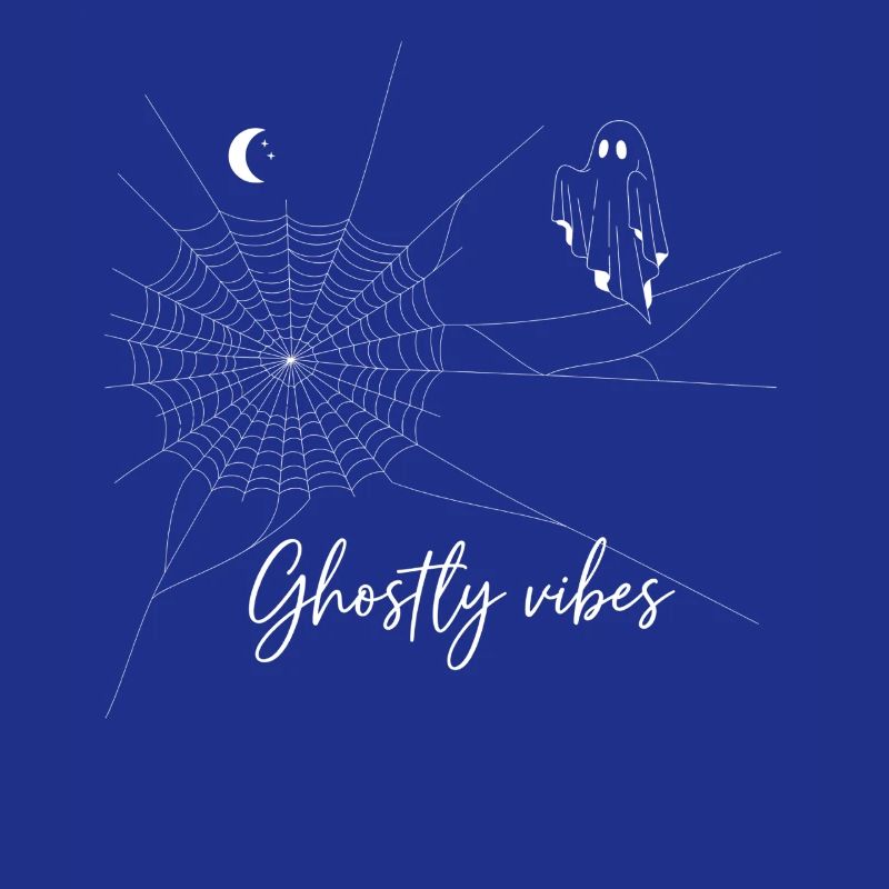 Spooky night sky design