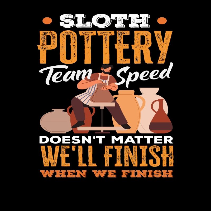 Faultier Töpfern Team Geschwindigkeit