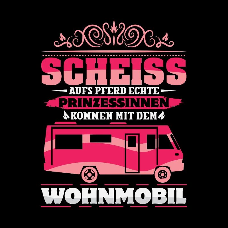 Camper Camping Wohnwagen Spruch