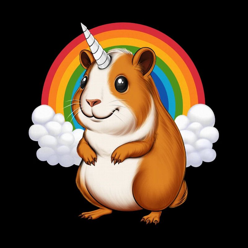 Cochon d'Inde Licorne