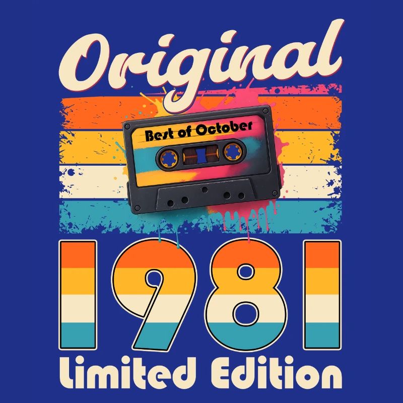 44th Birthday Cassette October Year 1981