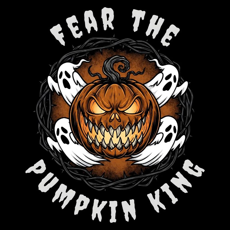 Fear the Pumpkin King - Design d’Halloween effrayant