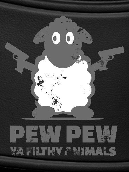 Sheep with guns