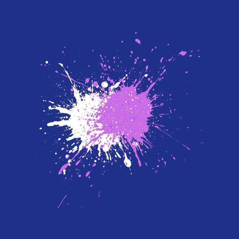 Des éclaboussures de couleur semblables à celles de l’aquarelle