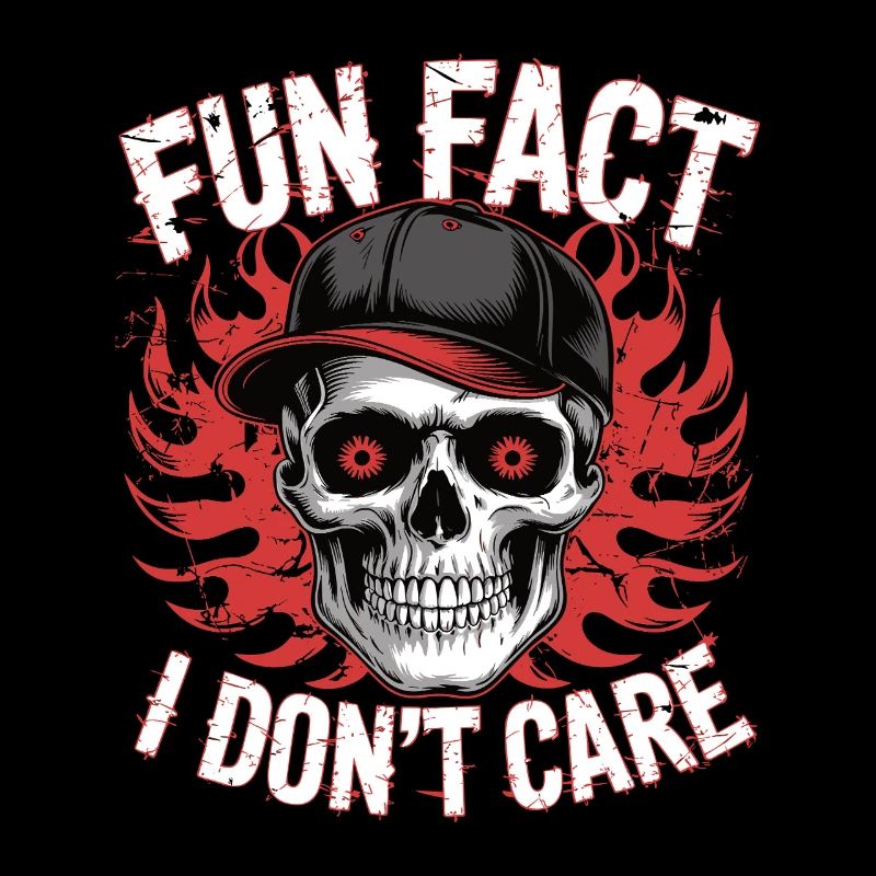 Skull Spruch Fun Fact