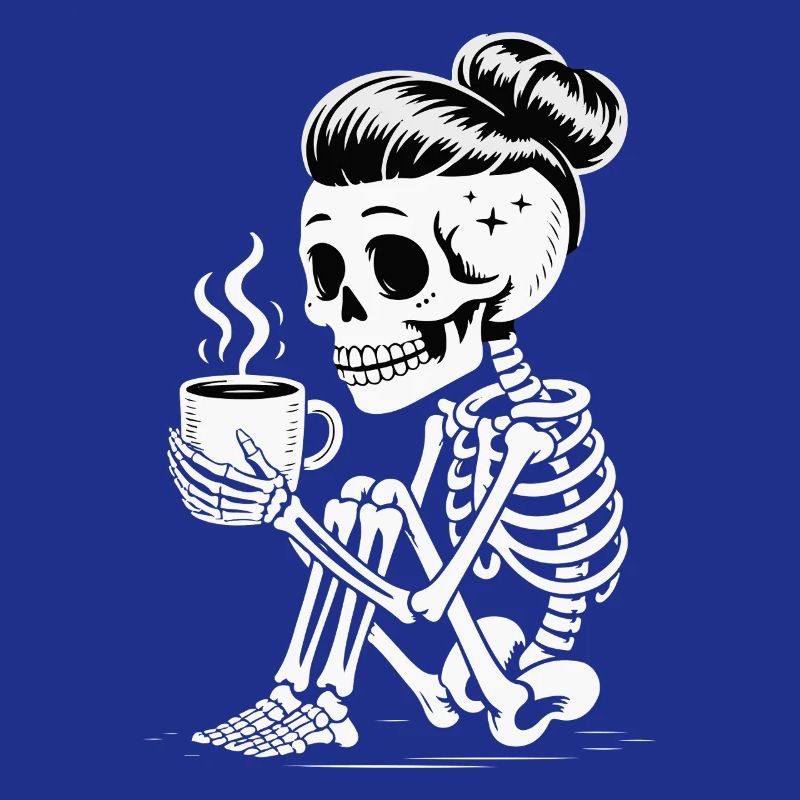 Skeleton Sipper Coffee