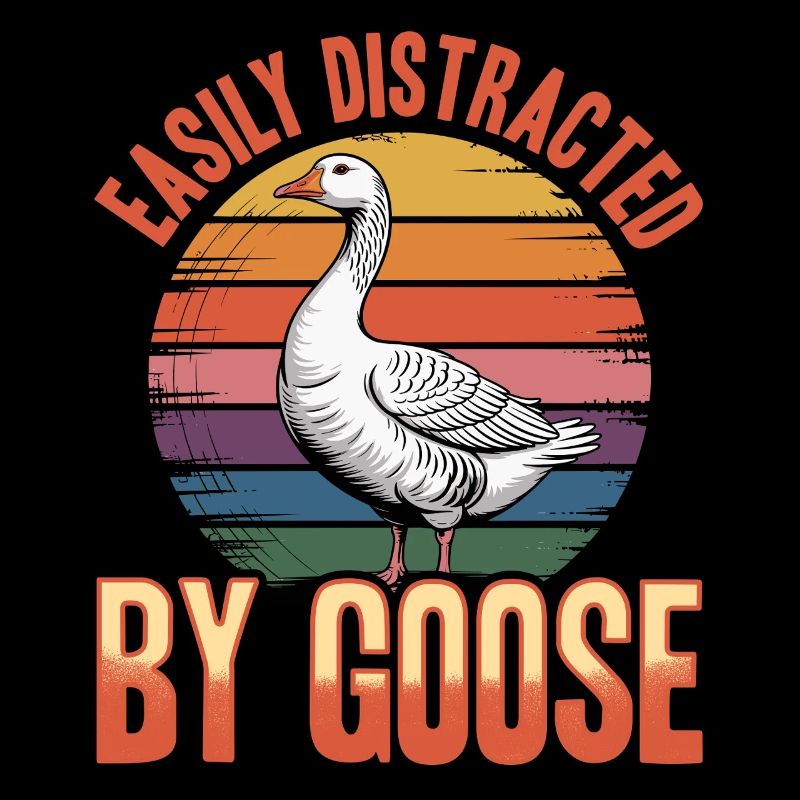 Funny Bird Goose
