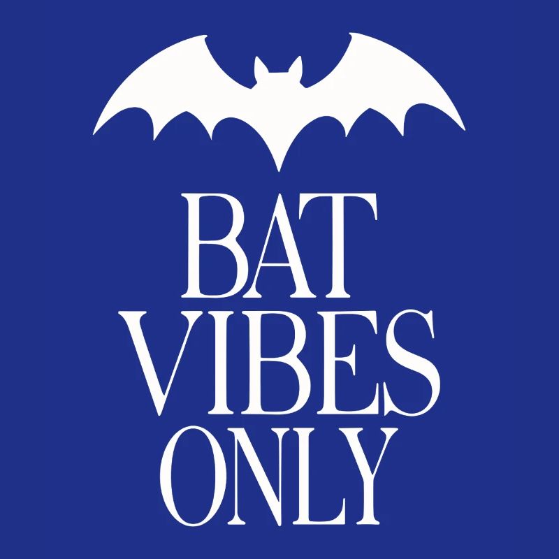 Bat Vibes Only – Goth Statement