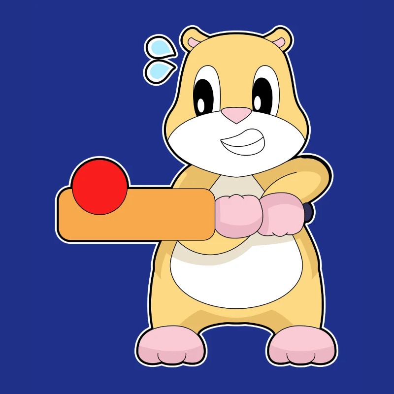 Hamster Cricket Cricket Bat