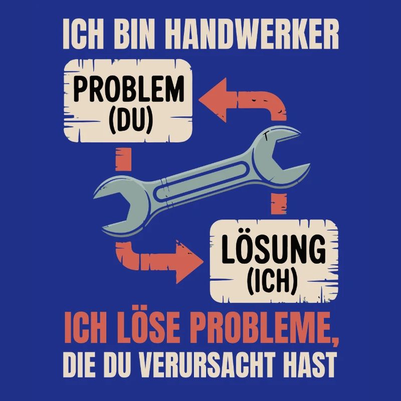 I am a craftsman: solution instead of problem