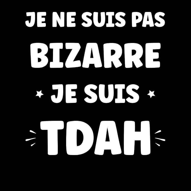 TDAH Identité Forte en Lettrage Bold