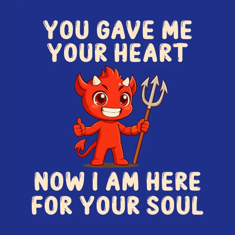 Devilish love message