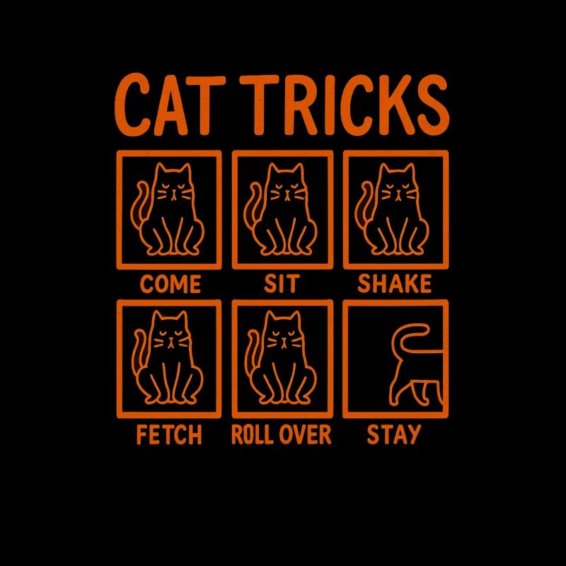 Cat Tricks Meme Funny Cats Lover Kitten