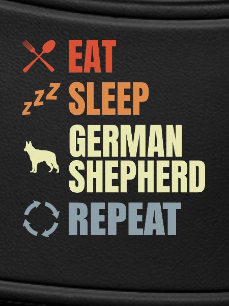 Schäferhund Routine