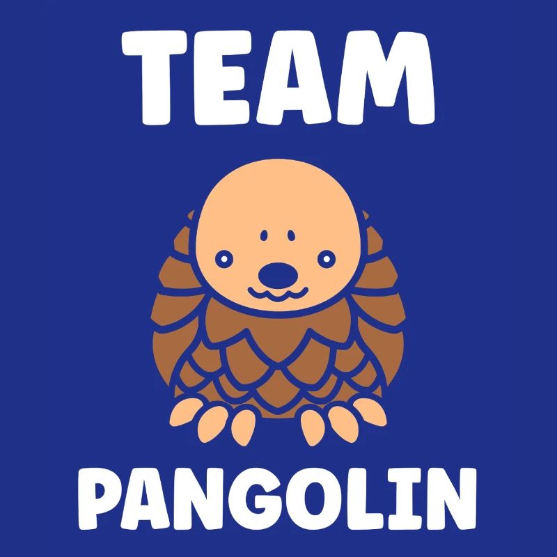 Pangolin Team Cute Mascot