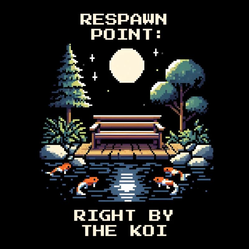 Respawn Point: At Koi Pond | Tranquility, Zen