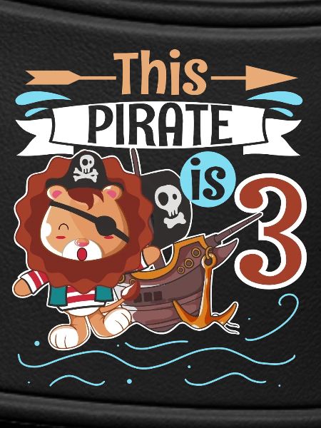 3rd Birthday Pirate