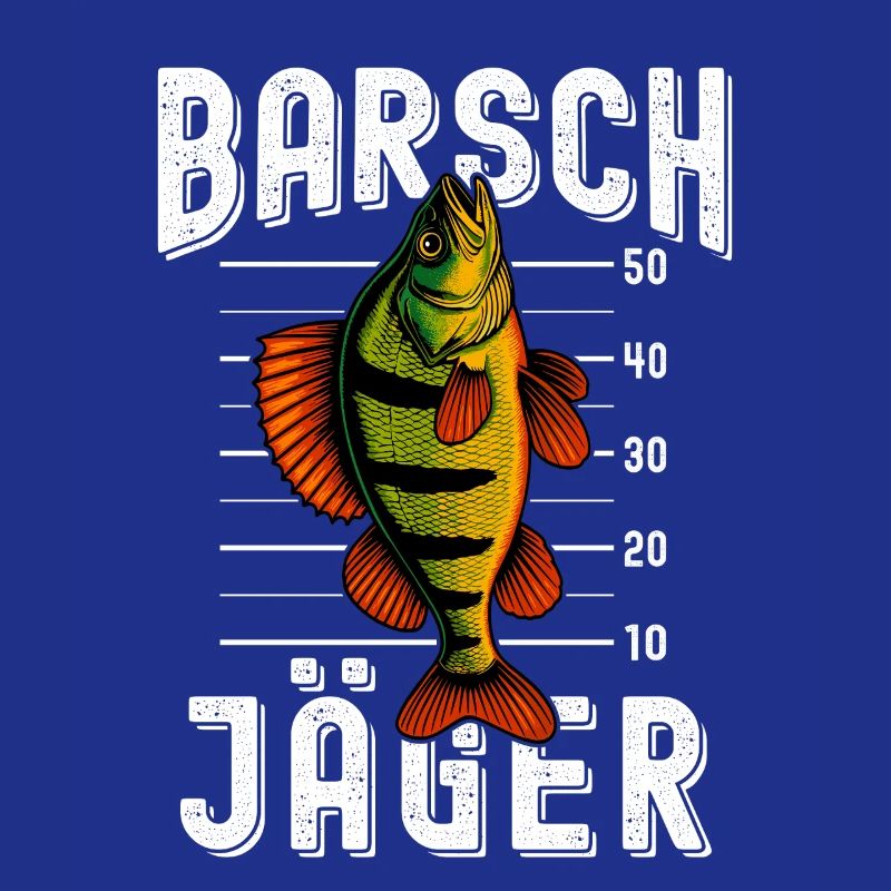 Barsch Jäger Barschangler Barsch Flussbarsch Angel