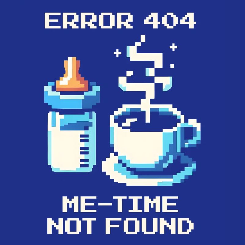 Error 404: Me-Time fehlt | Mama, Kaffee, Alltag