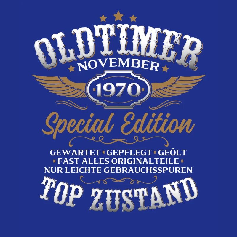 55. Geburtstag Geschenk Oldtimer November 1970